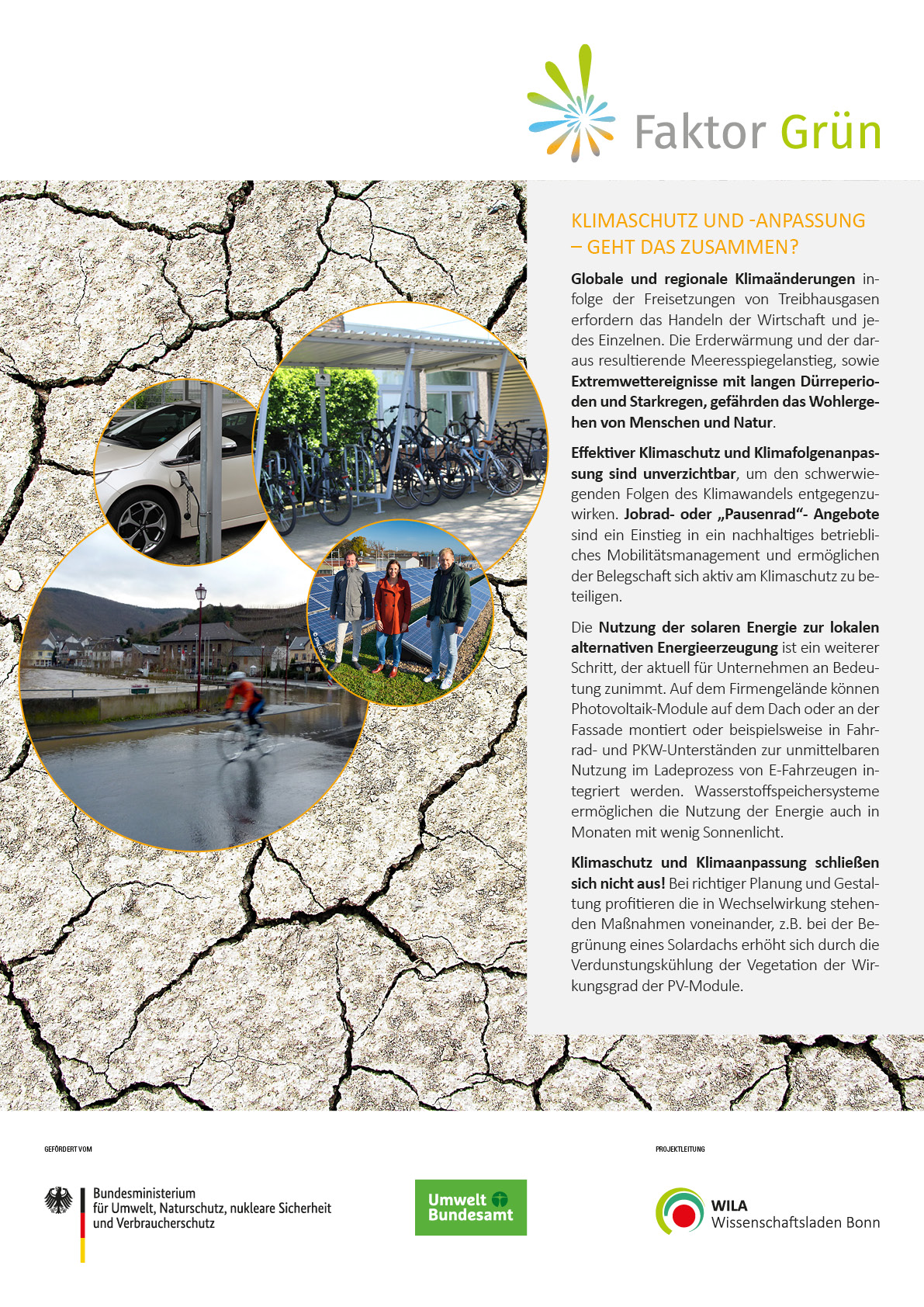 Posterserie FaktorGrn KlimaschutzKlimaanpassung RZ